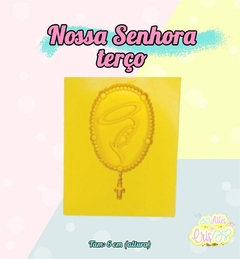 MOLDE DE RESINA NOSSA SENHORA TERÇO