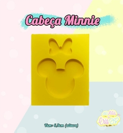 MOLDE DE RESINA CABEÇA MINNIE