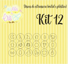 KIT 12 DISCO EXTRUSOR HALLOWEEN