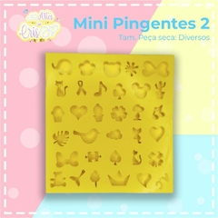 MOLDE DE RESINA MINI PINGENTES 2