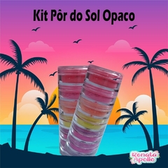 PÓ MÁGICO KIT PÔR DO SOL OPACO