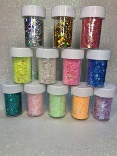 GLITTER HOLOGRAFICO FLOCADO