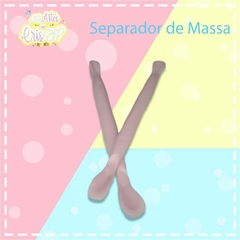 ESPATULA SEPARADOR DE MASSA ROSA