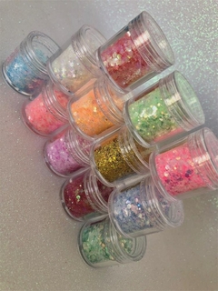 GLITTER FLOCADO POTE PEQUENO - comprar online