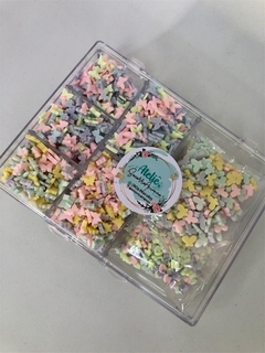 CAIXA C/ CONFEITO EM BISCUIT DIVERSOS - comprar online