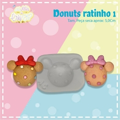 MOLDE DONUTS RATINHO 1