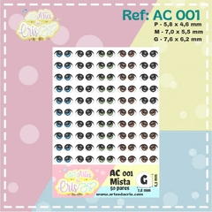 OLHOS RESINADO AC 001