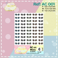 OLHOS RESINADO AC 001 - comprar online