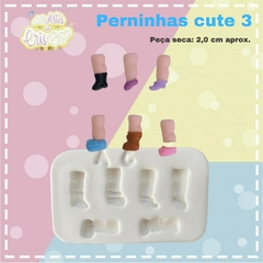 MOLDE PERNINHAS CUTE 3