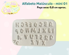 MOLDE ALFABETO MAIÚSCULO MINI 01