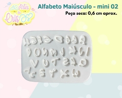 MOLDE ALFABETO MAIÚSCULO MINI 02