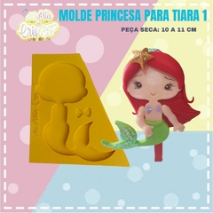 MOLDE PRINCESA PARA TIARA 1