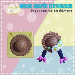 MOLDE CHAPEU TEXTURIZADO