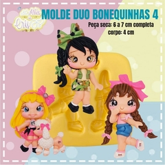 MOLDE DUO BONEQUINHAS 4