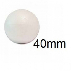 BOLA DE ISOPOR 40MM (10UNI)