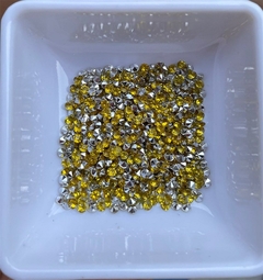 PEDRA DE STRASS 3MM AMARELO