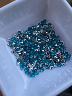 PEDRA DE STRASS 4MM AZUL