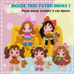 MOLDE TRIO PATRICINHAS 1