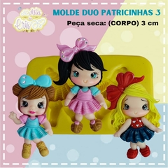 MOLDE DUO PATRICINHAS 3