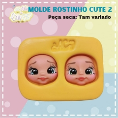 MOLDE ROSTINHO CUTE 2