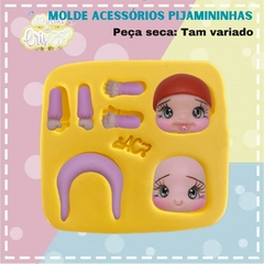 MOLDE ACESSORIOS PIJAMINHAS