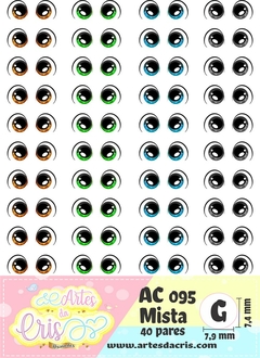 OLHOS RESINADOS AC 095