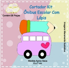 CORTADOR KIT ÔNIBUS ESCOLAR COM LÁPIS