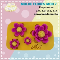 MOLDE FLORES MOD 7 - AVARIA