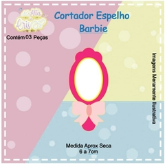 CORTADOR ESPELHO BARBIE