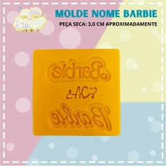 MOLDE NOME BARBIE - comprar online