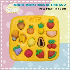 MOLDE MINIATURAS DE FRUTAS 2