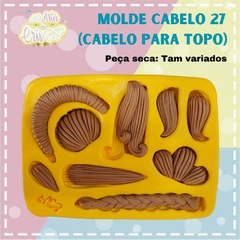 MOLDE CABELO 27 (PARA TOPO)