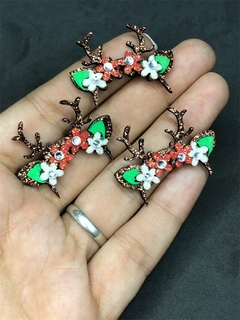 TIARA RENA DE NATAL EM E.V.A C/10UND