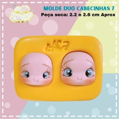 MOLDE DUO CABECINHAS 7