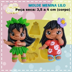 MOLDE MENINA LILO