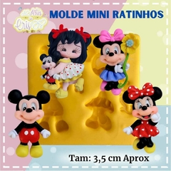 MOLDE MINI RATINHOS