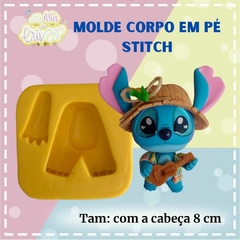 MOLDE CORPO EM PÉ STITCH