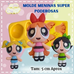 MOLDE MENINAS SUPER PODEROSAS