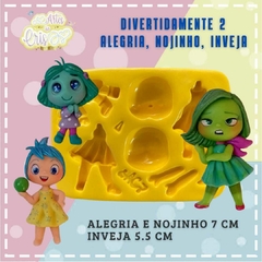 MOLDE DIVERTIDAMENTE 2 - ALEGRIA, NOJINHO , INVEJA