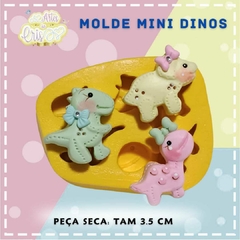 MOLDE MINI DINOS