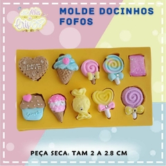 MOLDE DOCINHOS FOFOS