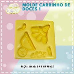 MOLDE CARRINHOS DE DOCES 1