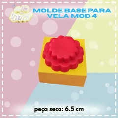 MOLDE BASE PARA VELA MOD 4