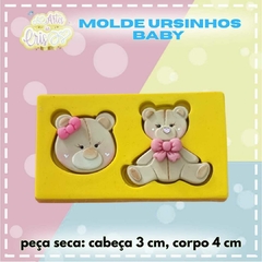 MOLDE BABY URSINHOS