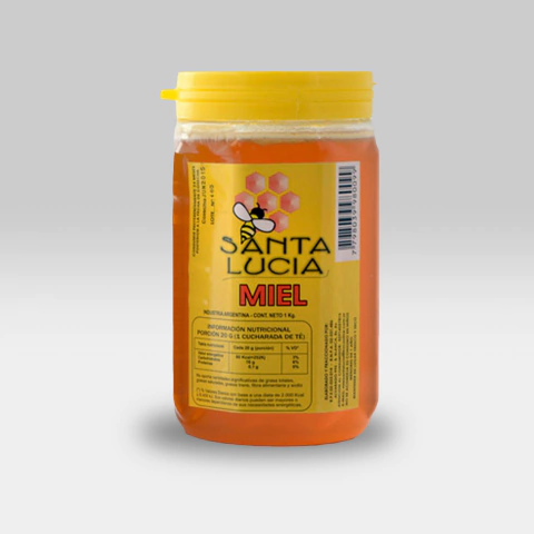 MIEL SANTA LUCIA LÍQUIDA X 1 KG