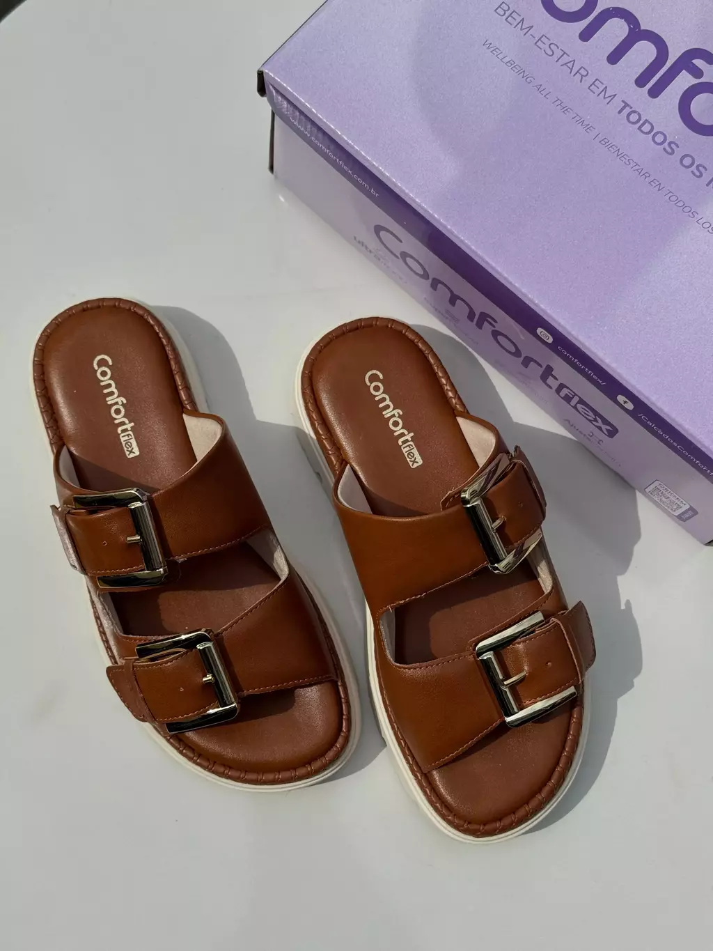 Chinelo Slide Toffe Comfortflex