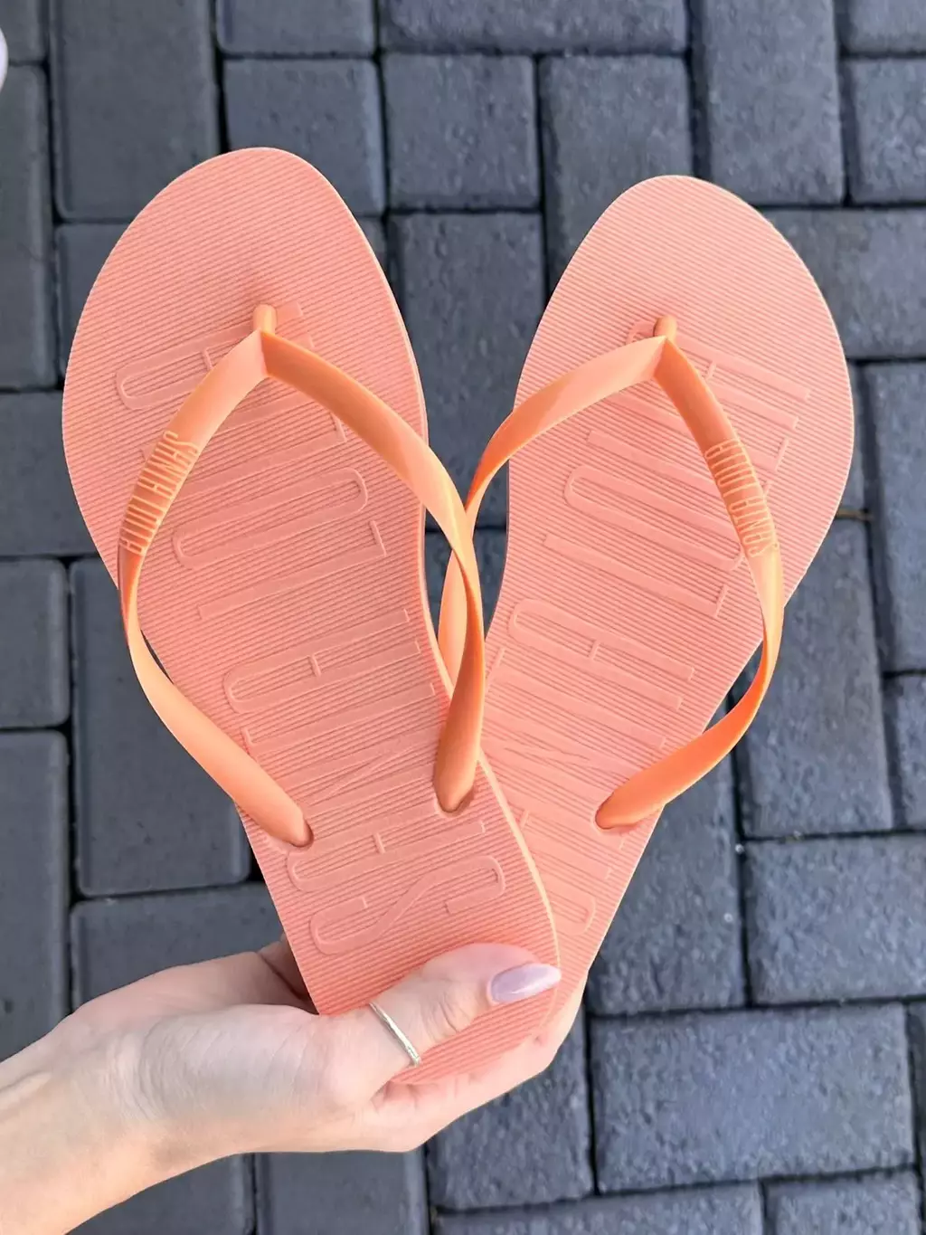 Chinelo Laranja Clássico Santa Lolla