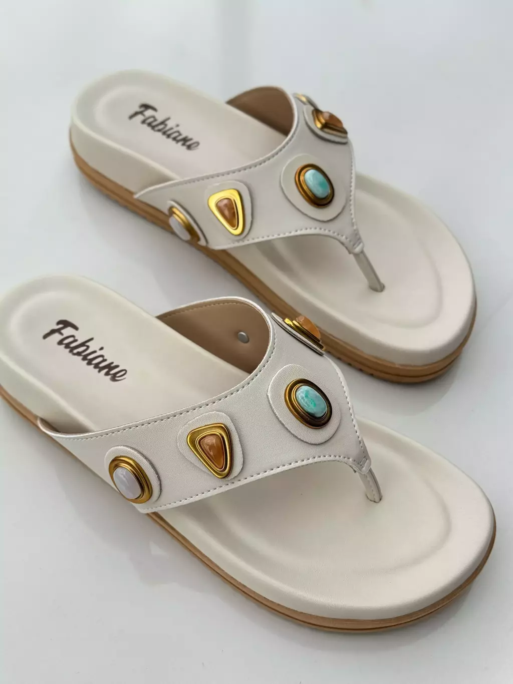 Papete Off White Pedras Fabiane