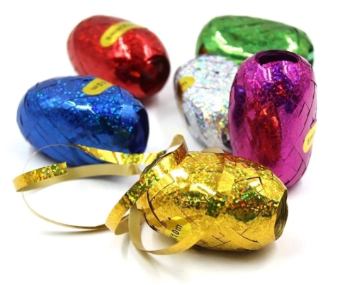 Cinta para globos Holográfica x 10 metros