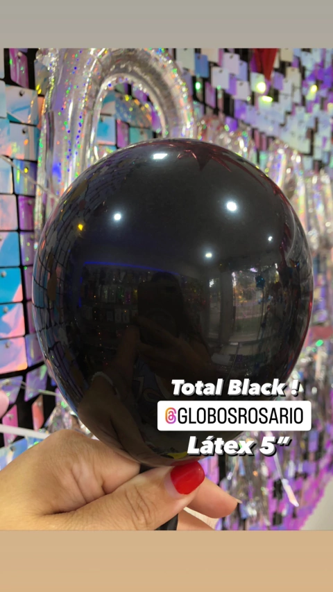 Latex Total Black 5" x 10 unidades